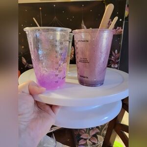 Halloween Resin Mixed Media Handmade Decorarions Spooky Laboratory (PURPLE)